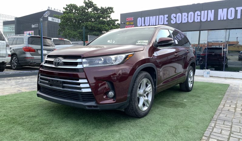 2017 Toyota Highlander Limited full