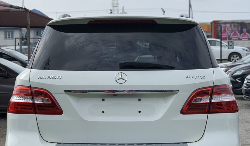 2012 MERCEDES BENZ ML350 full
